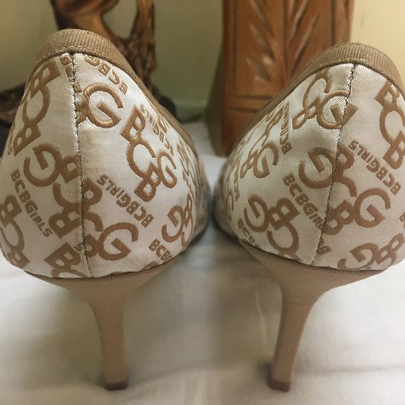 Unused BCBGirls Elani Peep Toe Heels - Picture 15 of 15